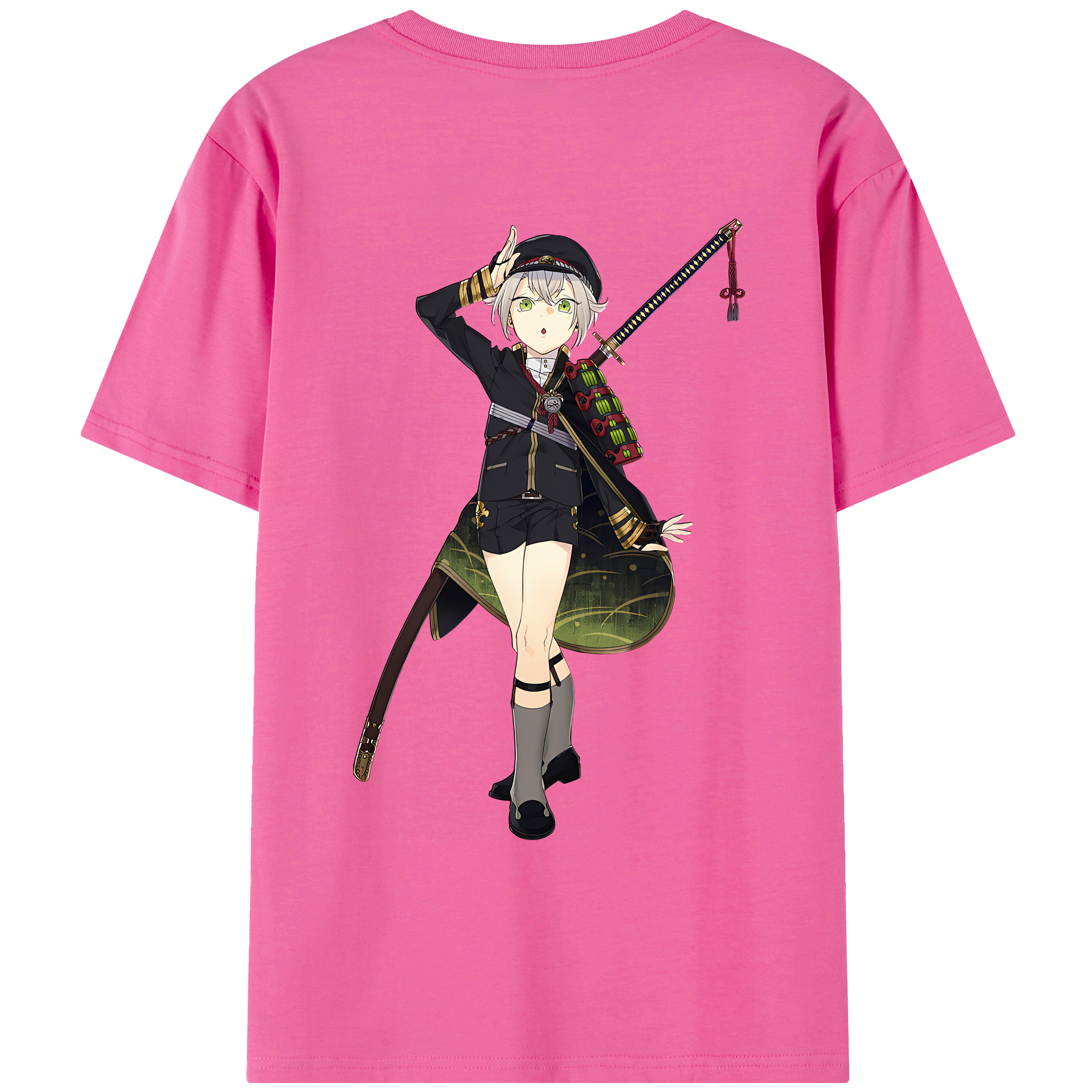 （画像用） 刀剣乱舞 Touken Ranbu レディース半袖Tシャツ(バックプリント)